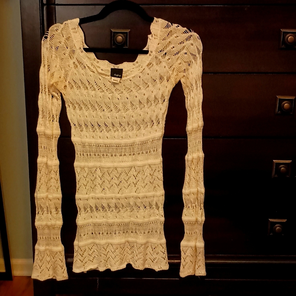 Cream sweater